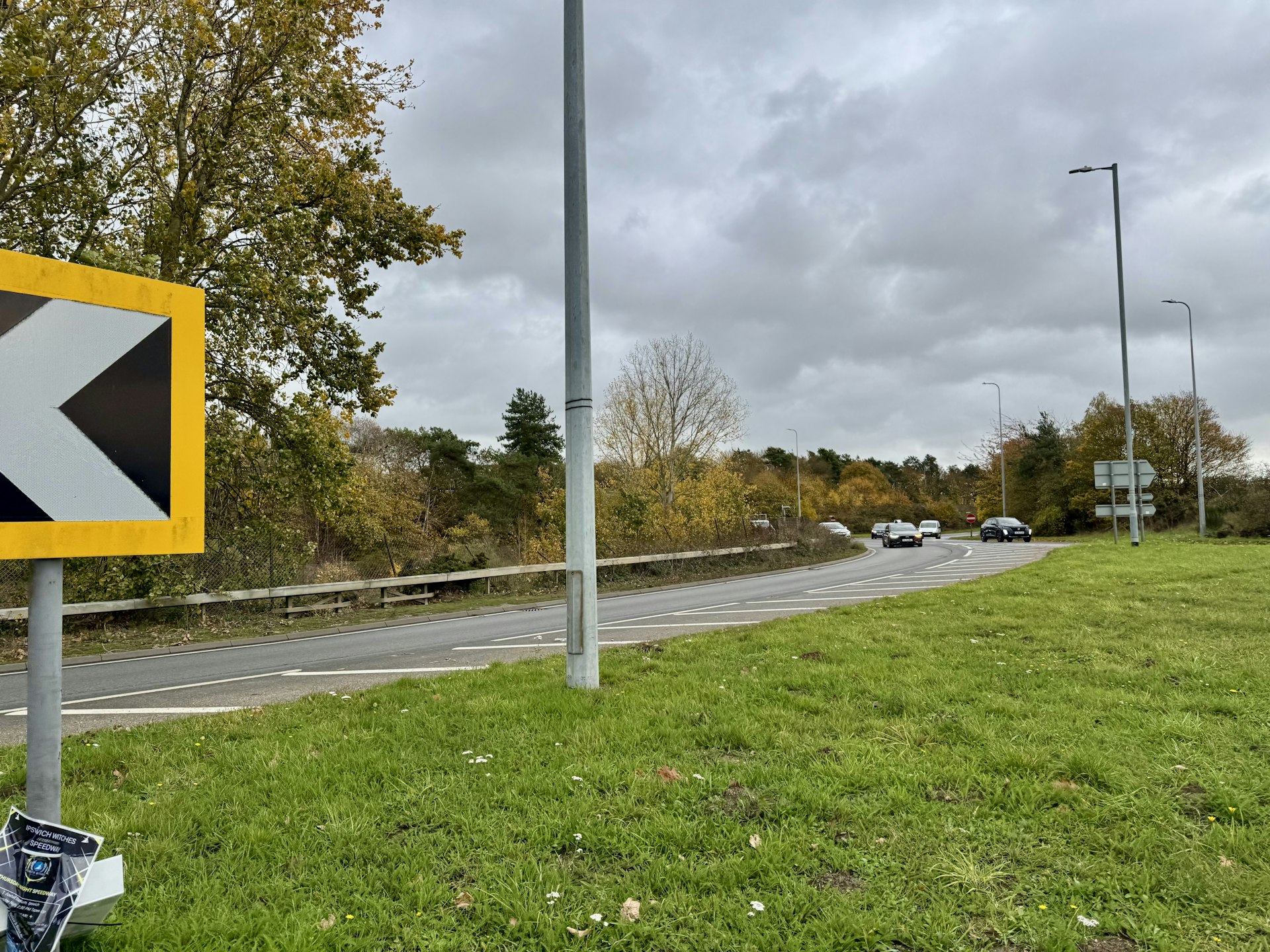 Seven Hills Interchange in Ipswich